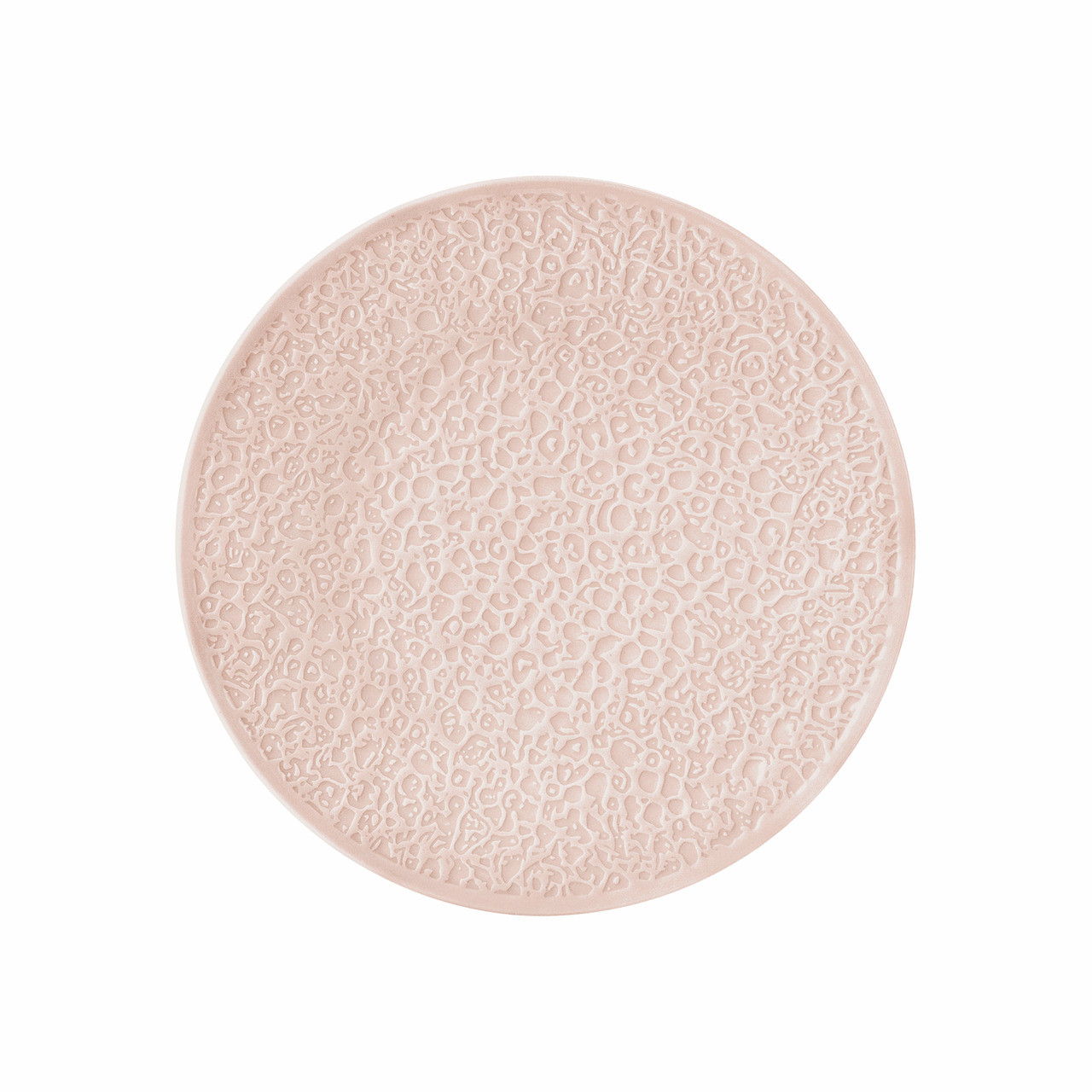 Nori, Teller flach mit Relief ø 215 mm rosé